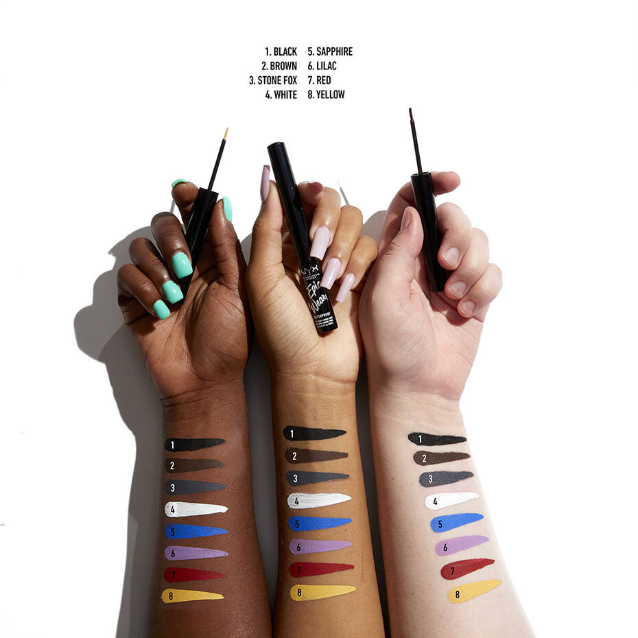 Epic Wear Matte Waterproof Liquid Eyeliner NYX Professional Makeup